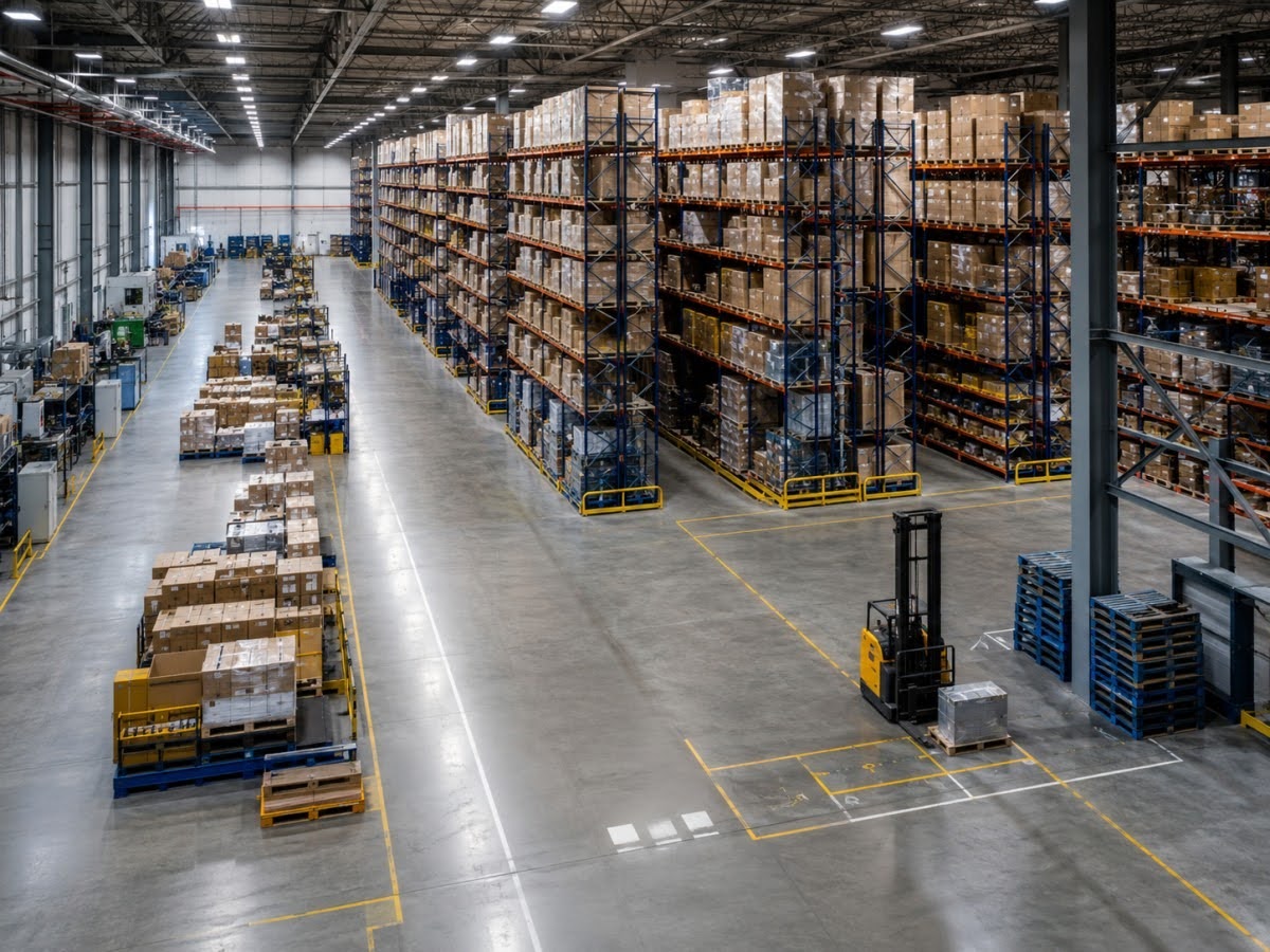 Warehouse layout